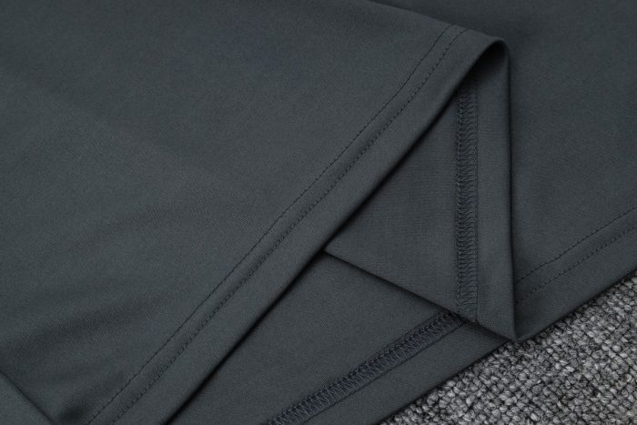 Real Madrid 23-24 Polo Shirt Dark Gray - 图片 4