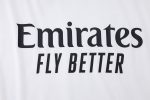 Real Madrid 23-24 White Vest with Black Chest Logo - 图片 5
