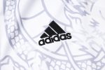 Real Madrid 23-24 White Long Zipper Jacket - 图片 5