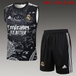 Real Madrid 23-24 Black Ink Splatter (Chinese Dragon) Vest