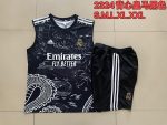 Real Madrid 23-24 Black Ink Splatter (Chinese Dragon) Vest - 图片 9