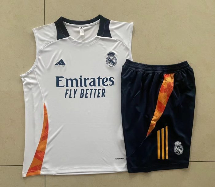 Real Madrid 24-25 White Vest - 图片 9