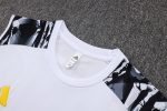 Real Madrid White Vest with Sleeve Ink Splatter - 图片 5