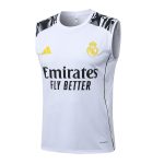 Real Madrid White Vest with Sleeve Ink Splatter - 图片 8