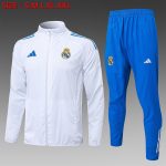 Real Madrid 25/26 White Windbreaker