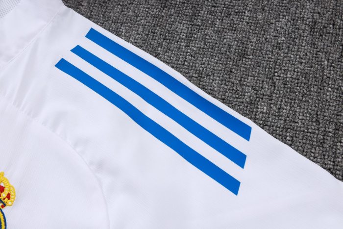Real Madrid 25/26 White Windbreaker - 图片 6