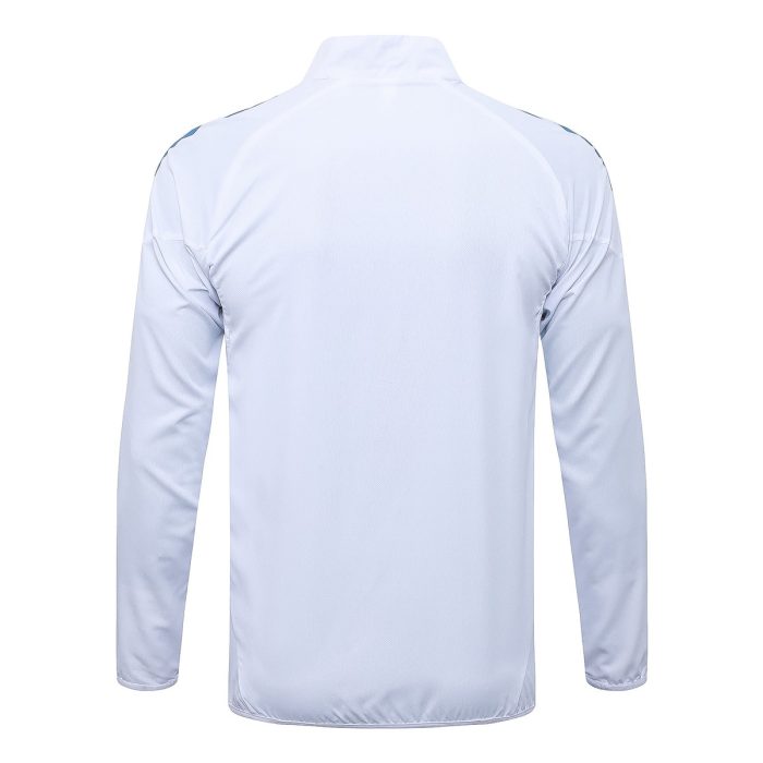 Real Madrid 25/26 White Windbreaker - 图片 8
