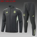 Real Madrid 25/26 Grey Green Windbreaker