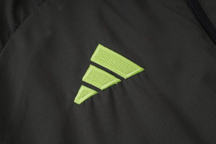 Real Madrid 25/26 Grey Green Windbreaker - 图片 6