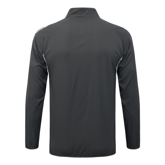 Real Madrid 25/26 Grey Green Windbreaker - 图片 8