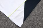 Real Madrid White Retro Edition with Cyan Accents - 图片 4