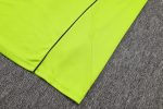 Real Madrid Green Retro Half-Zip Jacket - 图片 4