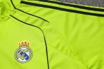 Real Madrid Green Retro Half-Zip Jacket - 图片 6