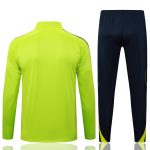 Real Madrid Green Retro Half-Zip Jacket - 图片 7