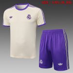 Real Madrid Vintage Short Sleeve T-Shirt Apricot