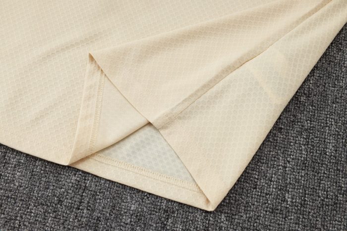 Real Madrid Vintage Short Sleeve T-Shirt Apricot - 图片 5