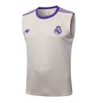 Real Madrid Vintage Vest Apricot - 图片 8