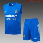 Real Madrid Lake Blue Vest
