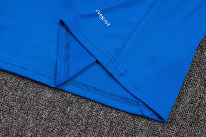 Real Madrid Lake Blue Vest - 图片 5