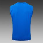 Real Madrid Lake Blue Vest - 图片 8
