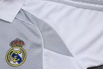 Real Madrid Grey White Polo - 图片 5