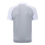 Real Madrid Grey White Polo - 图片 7