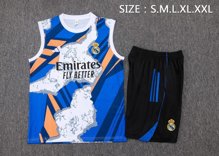 Real Madrid Camo Splatter Vest - 图片 2