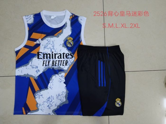 Real Madrid Camo Splatter Vest - 图片 9