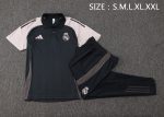 Real Madrid 24-25 Polo Shirt Grey - 图片 2