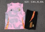 Real Madrid 24/25 Pink Vest (Spray Ink Dragon) - 图片 2