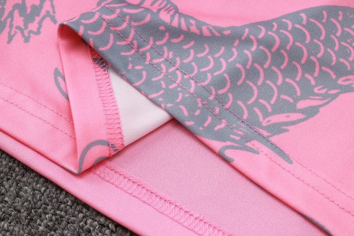 Real Madrid 24/25 Pink Vest (Spray Ink Dragon) - 图片 4