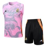 Real Madrid 24/25 Pink Vest (Spray Ink Dragon) - 图片 8