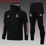 2021 Real Madrid Black Windbreaker S-2XL