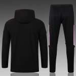 2021 Real Madrid Black Windbreaker S-2XL - 图片 7