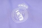 Real Madrid 22-23 Light Purple Long Zip Jacket - 图片 8