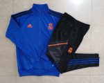 Real Madrid 22/23 Long Zip Jacket Colorful Blue (Black Trim) - 图片 9