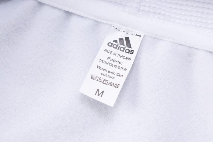 Real Madrid 22/23 Long Zip Jacket White with Black Trim - 图片 6