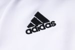Real Madrid 22/23 Long Zip Jacket White with Black Trim - 图片 7