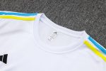Real Madrid 23-24 White Long Sleeve Round Neck - 图片 6