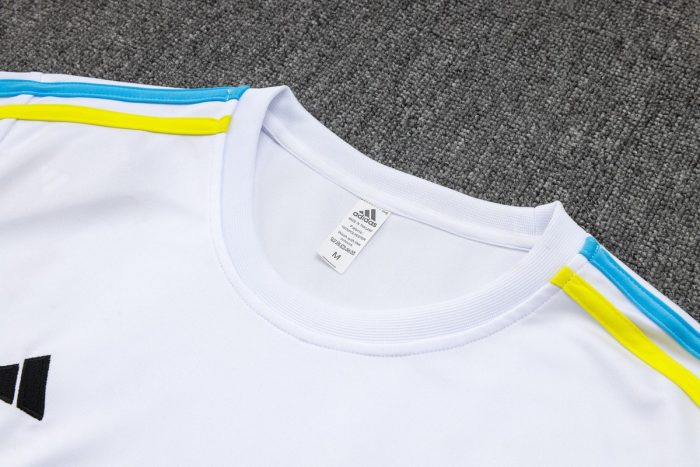 Real Madrid 23-24 White Long Sleeve Round Neck - 图片 6