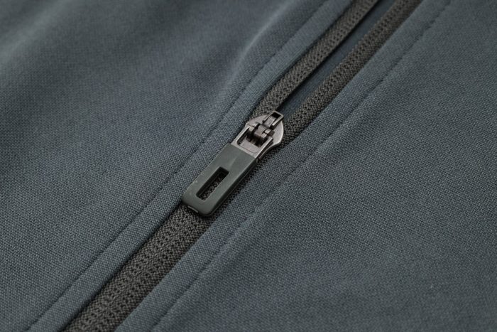 Real Madrid 23/24 Long Zip Jacket Dark Green - 图片 6