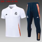 Real Madrid 24/25 White Polo