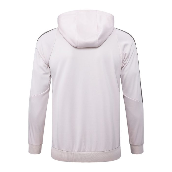 Real Madrid 24-25 Half-Zip Hoodie Light Pink - 图片 8