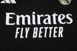 Real Madrid 24-25 Vest Black with Purple Collar - 图片 5