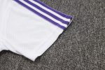 Real Madrid White Retro Edition Short Sleeve - 图片 5