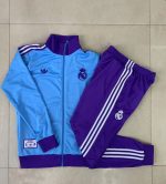 Real Madrid Light Blue Retro Edition Kids - 图片 3