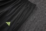 Real Madrid Long Zipper Jacket Light Green with Grey Green Sleeves - 图片 4