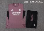 Real Madrid Vest Grey Purple - 图片 2