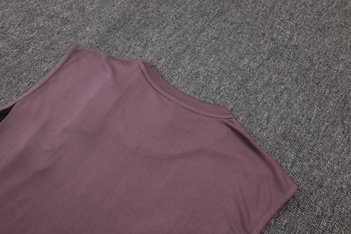 Real Madrid Vest Grey Purple - 图片 5