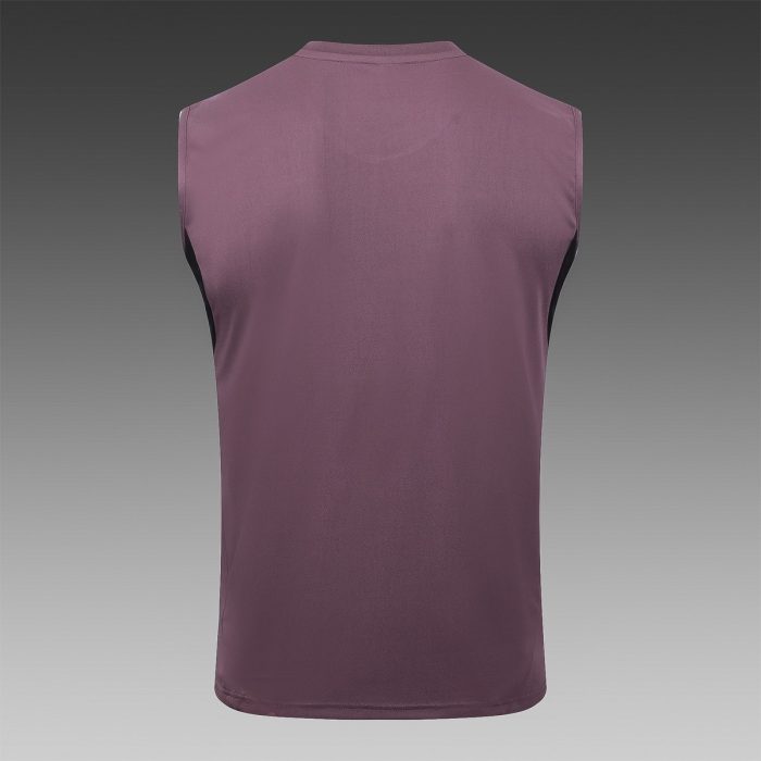 Real Madrid Vest Grey Purple - 图片 8